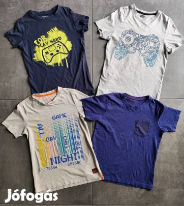 134-140-es póló csomag (a 2 szürke F&F) 