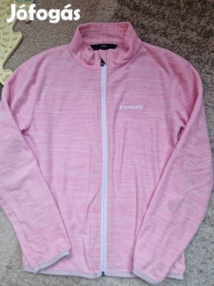 134-140 méretű Everest polár pulcsi, pulóver, egyik ujján folt
