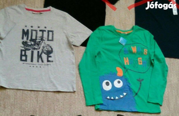 134 Új hosszú ujjú fiú póló szörnyikés