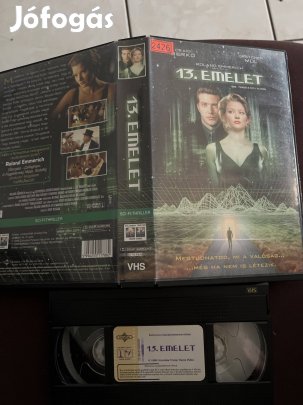 13. Emelet vhs scifi magytok 