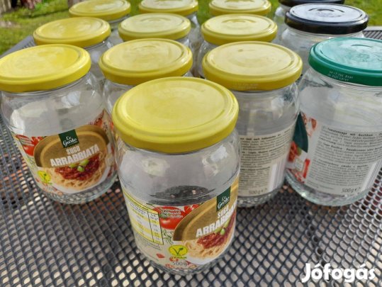 13 db 535-580 ml-es befőttes üveg