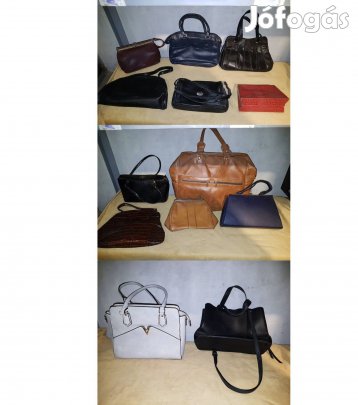 13 db Vintage táska csomag, retro kézi táska válltáska