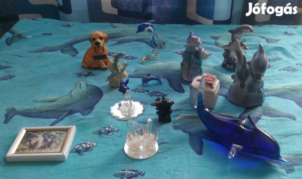 13 db nagy gyönyörű dísz tárgy szett