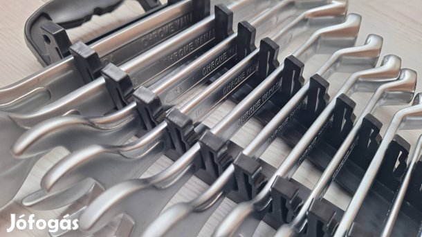 13 db-os villáskulcs szett hajlított csavarkulcs max bite kialakítás