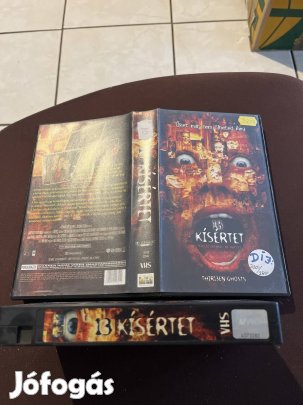 13 kisértet horror vhs kistok 