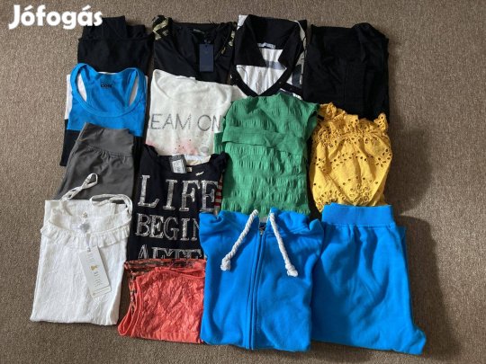 13db-os S/M-es márkás női ruhacsomag Mayo Blue Nike