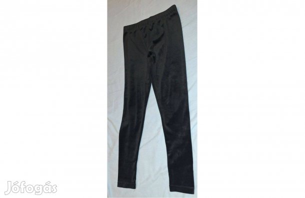 140/146 keveset használt plüss leggings