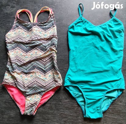 140-146-os használt állapotú fürdőruha / úszódressz. Darabár.