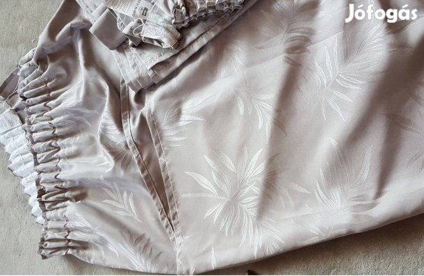 140 cm x 300 cm sötétítő függöny 2db fényzáró szürke