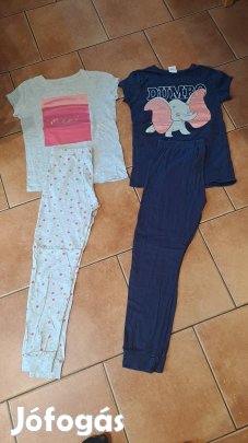 140-es Új lány pizsamák 2gr