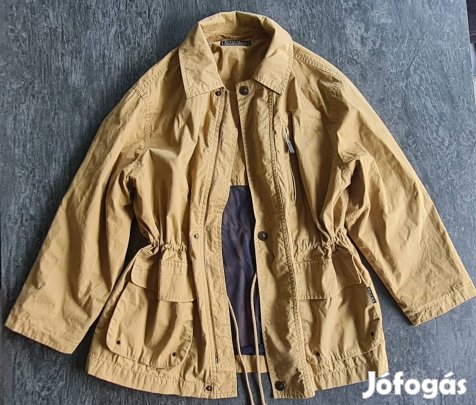 140-es derékban összehúzható, használt átmeneti kabát / ballonkabát 