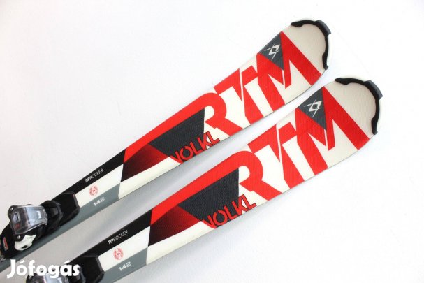142 cm, Völkl RTM 7.4 Red síléc (frissen élezve & waxolva)