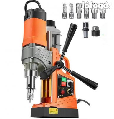 1450 W-os Mágnestalpas Fúrógép  50 mm furatmélység 6 részes…