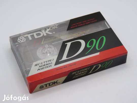 145 - Kazetta - TDK D 90