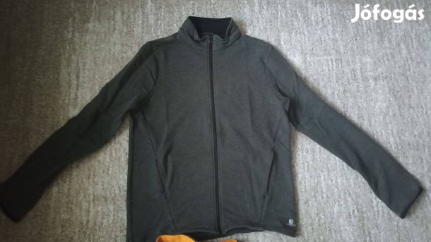 146/152 Decathlon cipzáras pulóver kardigán jó állapotban