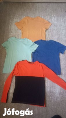 146/152 és 158/164 H&M és Takko fiú pólók