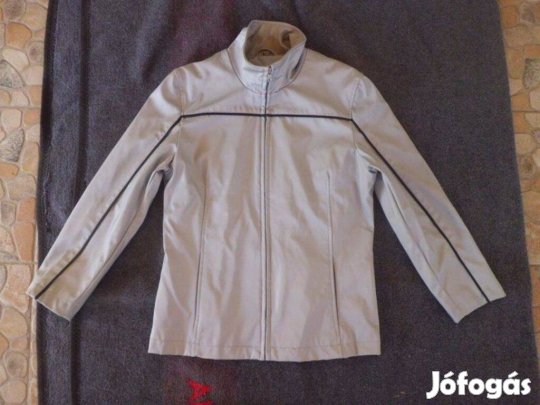 146-152-es Jeans 2 rétegű lány gyönyörű átmeneti kabát