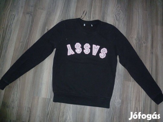 146/152-es kislány pulóver