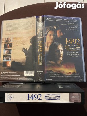 1492 a paradicsom meghódítása kaland vhs  