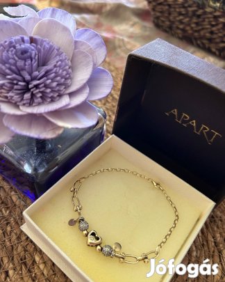 14K arany charm karkötő 5,36gr 20 cm újszerű