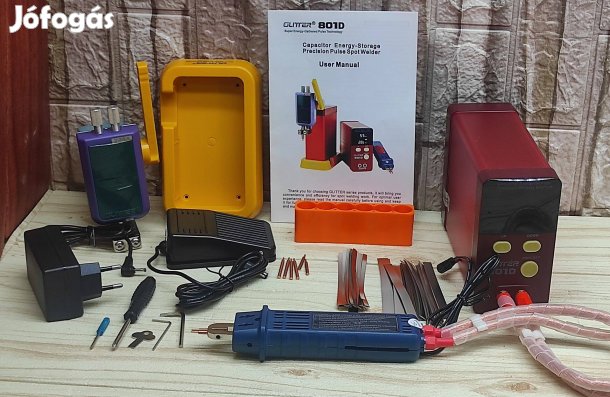 14.5KW 801D Glitter kondenzátor energiatárolós ponthegesztő kijelzővel