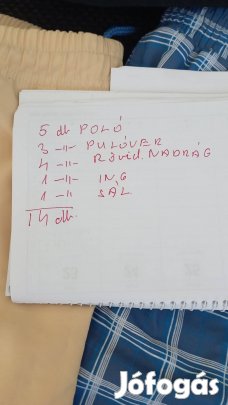 14+ 2 db- os férfi XL- es ruhacsomag 4999 Ft /16 db