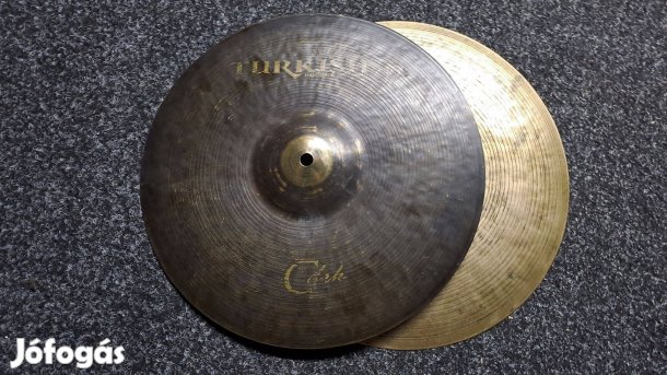 14" Turkish Classic Dark Hi-Hat Cdrk-H lábcintányér