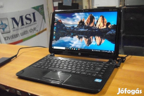 14"-os HP Pavilion (i3, 4 GB ,120 GB SSD) kiárusítás!!Akcióó!!!