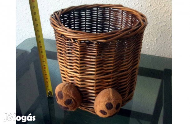 14 cm átmérőjű kosár kaspó virágtartó Újpest központ közelében