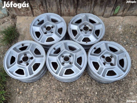 14 colos Opel Manta GSI gyári alufelni 4x100 felni R14 garnitúra