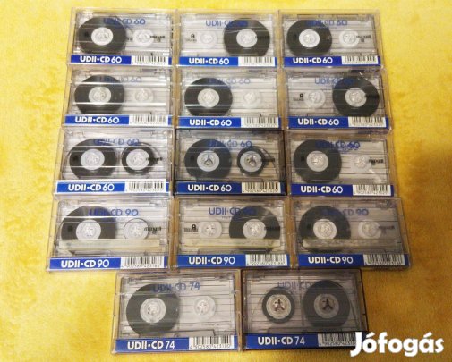14 darab chromos UD ll audio kazetta jó állapotban eladó!