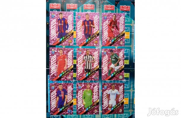 14 db teljes szett XXL Limited Fifa 365 2024 kártya