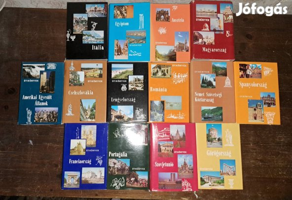 14 db utikönyv egyben eladó 1980 as kiadás