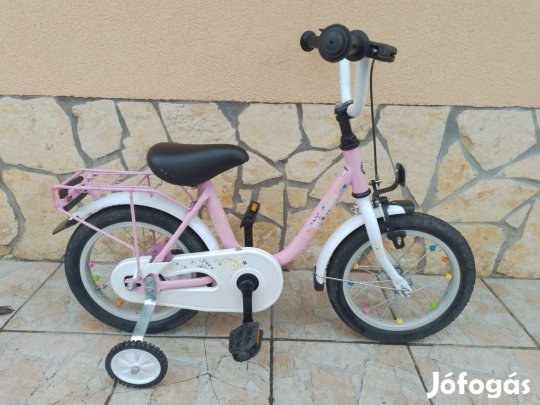 14-es Mélyvázas kontrafékes kislány kerékpár bicikli. 