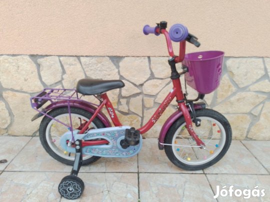 14-es My-Dream 14 kontrafékes kislány kerékpár bicikli. 
