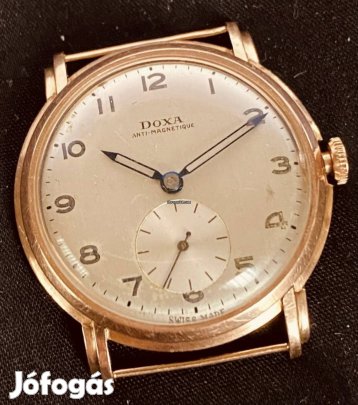 14 karátos arany Doxa karóra