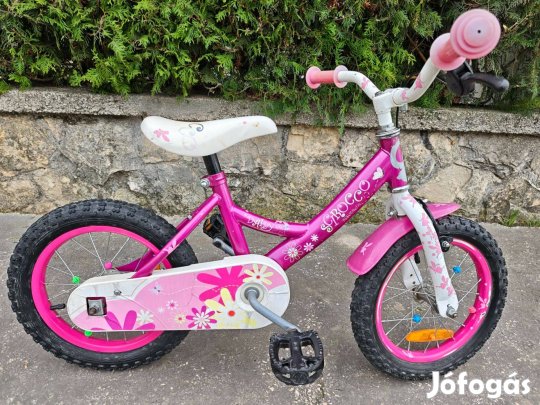 14 kislány bicikli tanuláshoz tökéletes, azonnal vihető