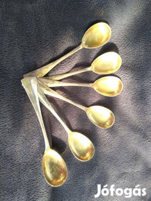 14cm Ezüst Antik Parfés Kanál Angol Fazon 6db Dianás 1,000ft / g