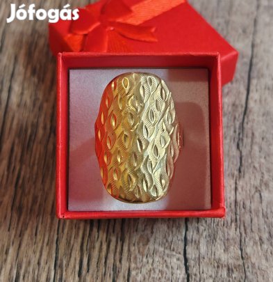 14k fémjelzett arany női gyűrű 