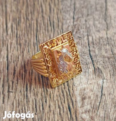 14k magyar fémjelzett arany férfi gyűrű