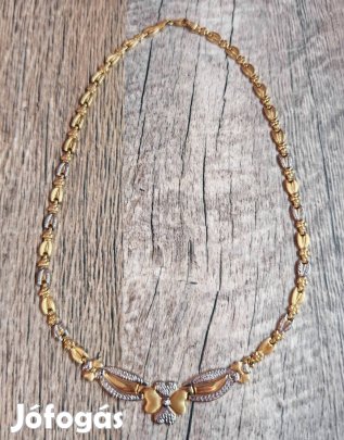 14k magyar fémjelzett arany nyakék 