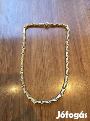 14karátos magyar fémjelzett piramis lánc
