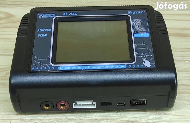 150W 10A T150 AC / DC érintőképernyős RC akkumulátor Htrc mérlegtöltő