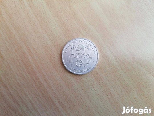 150 éves az Országos Takarékpénztár - emlékérem, üres hátoldal!!