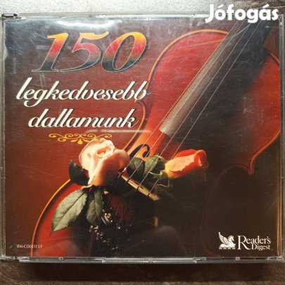 150 legkedvesebb dallamunk válogatás (6CD)