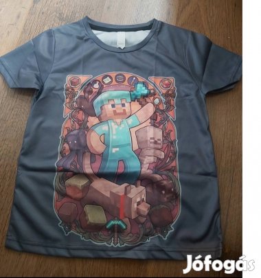 152-es fiú póló, új