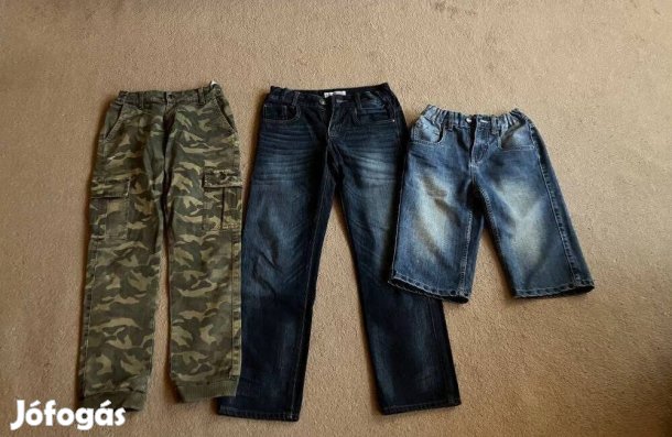 152-es nadrágok ajándék terep színű pólóval