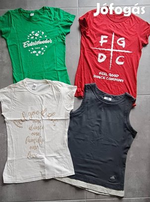158-164-es póló, ill. Adidas trikó. Darabár.