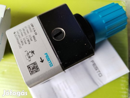 159502 Festo Lrp-1/4-10 Precíziós nyomásszabályozó 12 báros