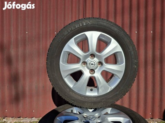 15" 4x100 gyári Opel/Suzuki alufelni téligumikkal!